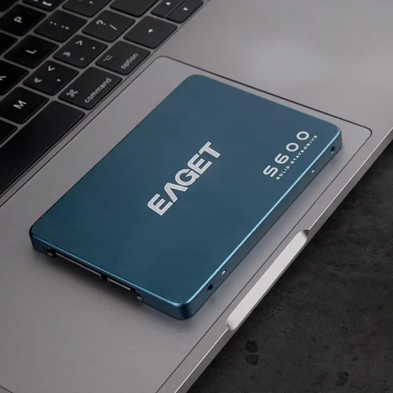 EAGET S600 128/256GB 2,5 дюймов SATA 3,0 SSD жесткий диск Внутренний твердотельный диск для настольного компьютера, ноутбука, компьютера
