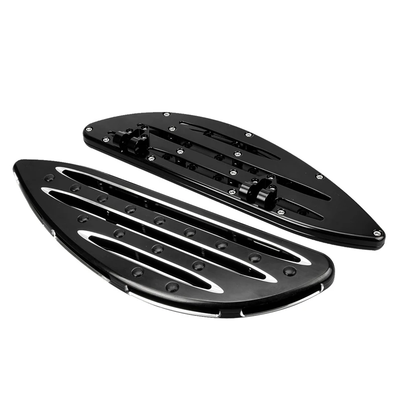 Передние половицы для ног Peg крыло подножка подножки колышки черный для Harley Touring 1984