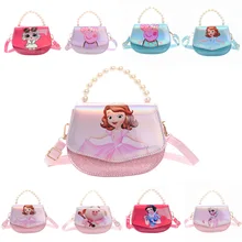 Новая детская сумка Дисней Софии, модная сумка для девочек, сумка через плечо, милая мультяшная Сумочка для монет, Детская мини-сумка