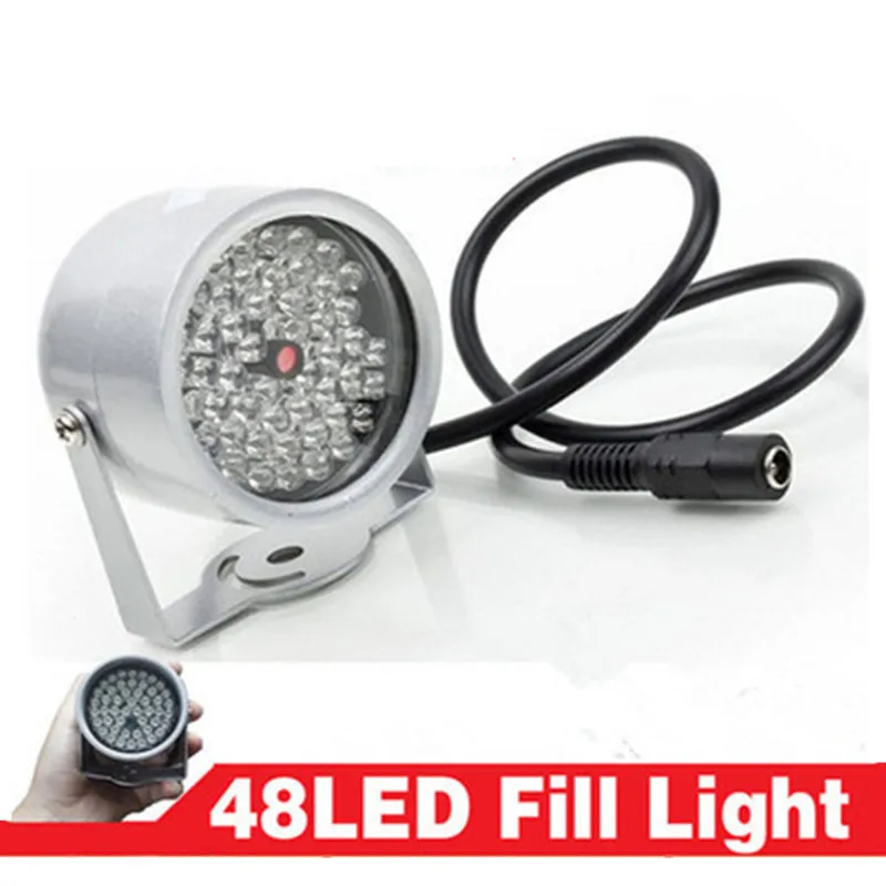 48IR LEDS Light Illuminator IR Infrared  Lamp Camera Night Vision Metal Waterproof CCTV Fill Light for CCTV Surveillance Camera