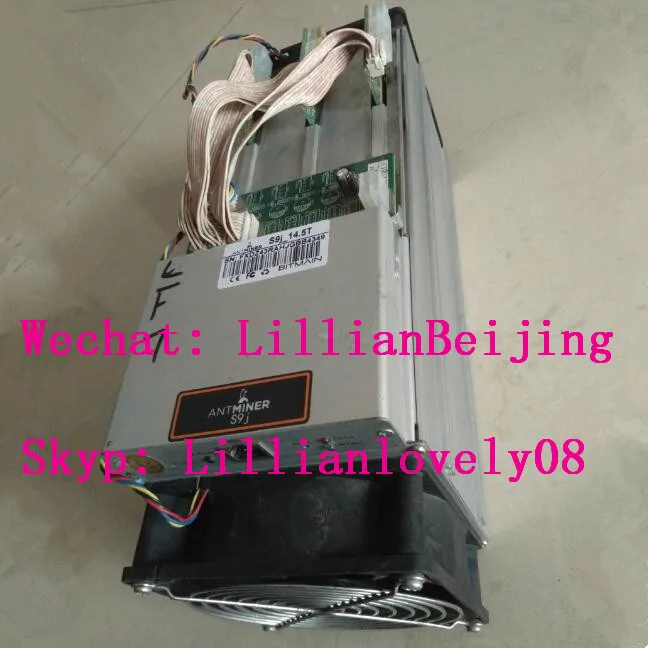 AntMiner S9j 14 5 T Майнер для биткойнов BTC Майнинг машина bitmain s9i с блоком питания PSU |