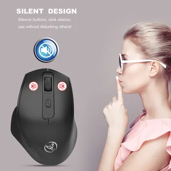 

Wireless Mouse 2.4GHz Game Ergonomic Design Vertical Mouse 2400DPI USB Mouse Mice For Laptop PC Sound Silent Mouse Ratón