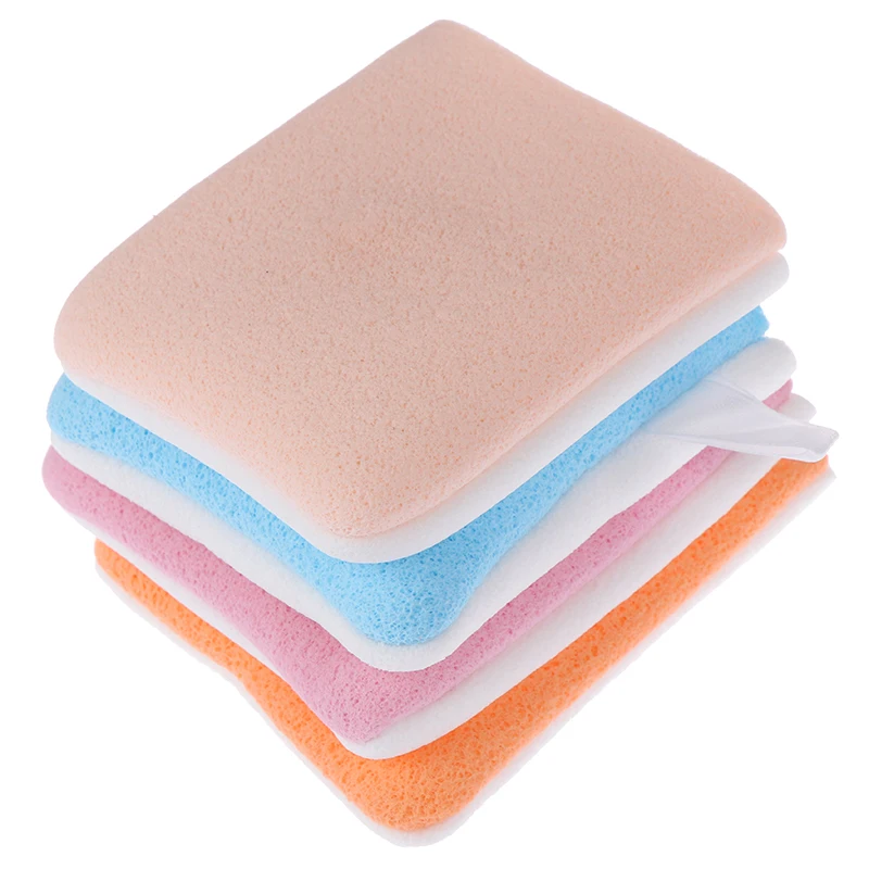 1PC Reusable Microfiber Facial Cloth Face Towel Makeup Remover Cleansing Glove Tool Beauty Face Care Towel Cosmetic Puff 9*11cm