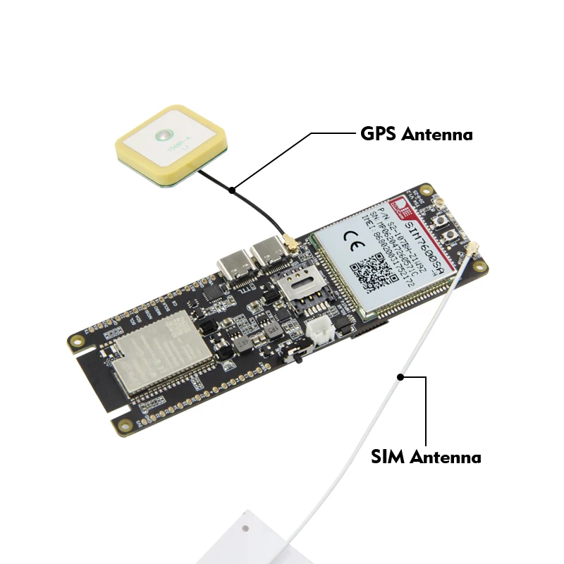 LILYGOTTGO SIM7600SA-H ESP32 4G LTE Cat4 Ƽ  LTE TDD LTE FDD   ġ GNSS GPS GLONASS