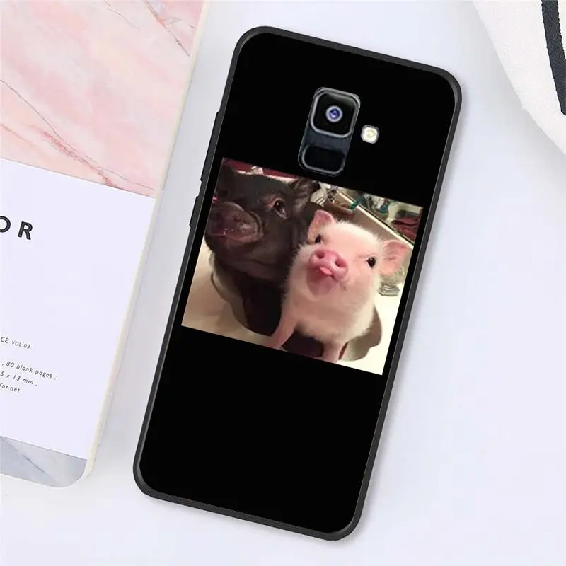 MaiYaCa милые футболки с принтом «Little Pink Pet Свинья чехол для телефона для samsung Galaxy A7 A50 A70 A40 A20 A30 A8 A6 A8 плюс A9 2018 MaiYaCa милые футболки с принтом «Little Pink Pet Свинья чехол для телефона для samsung Galaxy A7 A50 A70 A40 A20 A30 A8 A6 A8 плюс A9 2018