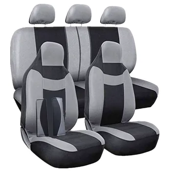 

Universal Car Seat Cover 9 Set Full Seat Covers for Crossovers Sedans Auto Interior Styling Fit For BMW Toyota Honda Mazda Ford