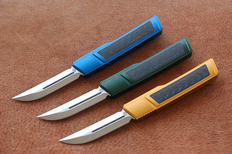Нож-рыхлитель VESPA, атласная Ручка лезвия M390: 7075 алюминий+ CF, нож для выживания на открытом воздухе EDC Охотничий Тактический инструмент, кухонный нож для ужина