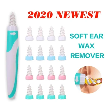 

Ear Wizard Ear Wax Removal Tool Soft Spiral Ear Cleaning Removal Ear Cleaner Ears Plugs Spirals Care Tool
