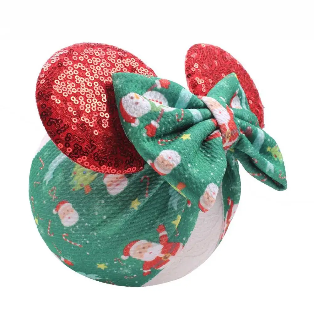 Baby Girl Headbands New Baby Infant Headband With Minnie Ears Bandeau Bebe Fille Baby Headband Christmas Turbante Hair Accessories Aliexpress
