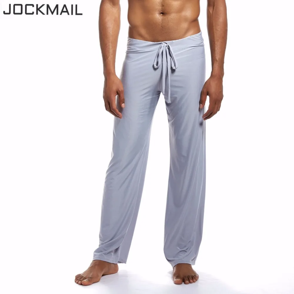 JOCKMAIL, мужские повседневные штаны/свободные мужские брюки/Одежда для дома и сна, для отдыха, спандекс, для фитнеса, домашняя одежда для сна, Мужские пижамные штаны