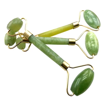 

1Pc Facial Body Massage Tool Natural Jade Roller Face Thin Massager