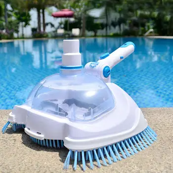 

Swimming Pool Vacuum clean Head Pool Vacuum Manual Suction Machine pool Cleaning Maintenance Tool Removable Transparent