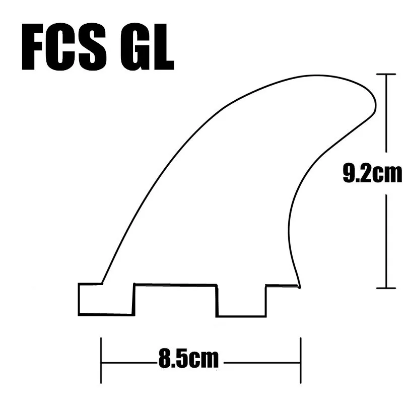 Плавники для серфинга G3/G5 + GL сотовые волоконные плавники 4 шт. в наборе лоскутные