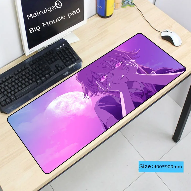 Mairuige Аниме мультфильм девушка клавиатуры коврик резиновый игровой коврик для мыши стол коврик для ноутбука игровой большой замок край коврик для мыши