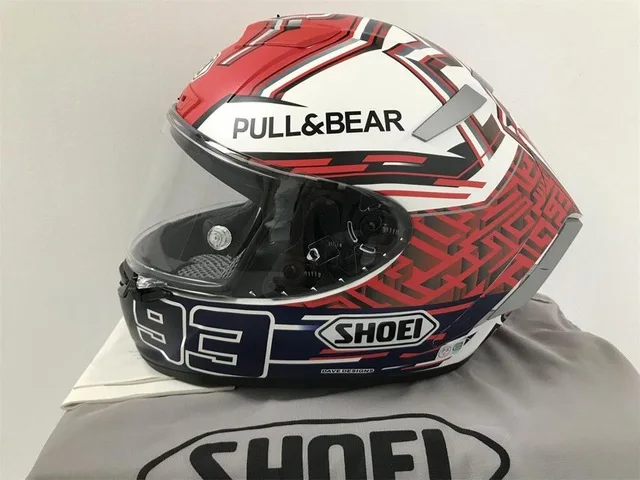 НОВАЯ шапка SHOEI93 pull BEAR для мотогонок шлем на все лицо безопасный гоночный летняя