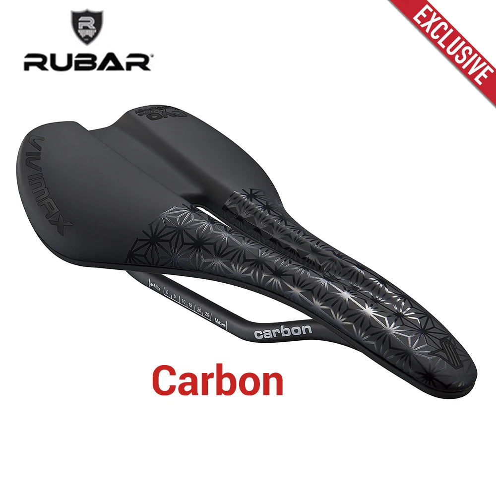 

RUBAR Full Carbon Fiber Bicycle Saddle Road/MTB Bike Carbon Saddle Seat Matt Black Hollow Design Cycling Parts Bike Accessories