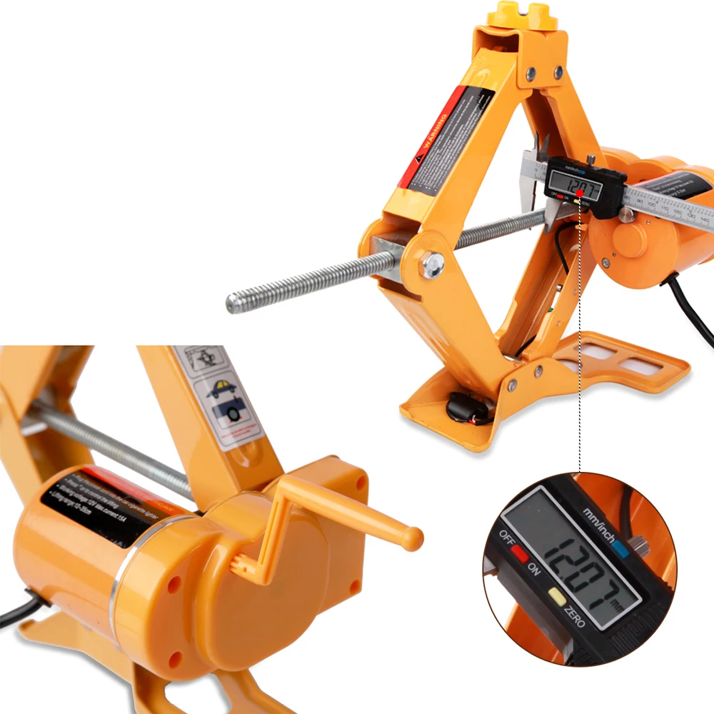 

12V 5Ton Car Jack Electric Hydraulic Jack Protable Tire Jack Electric Wrench Impact Socket Wrench Tire Inflator LED Light 4 in 1