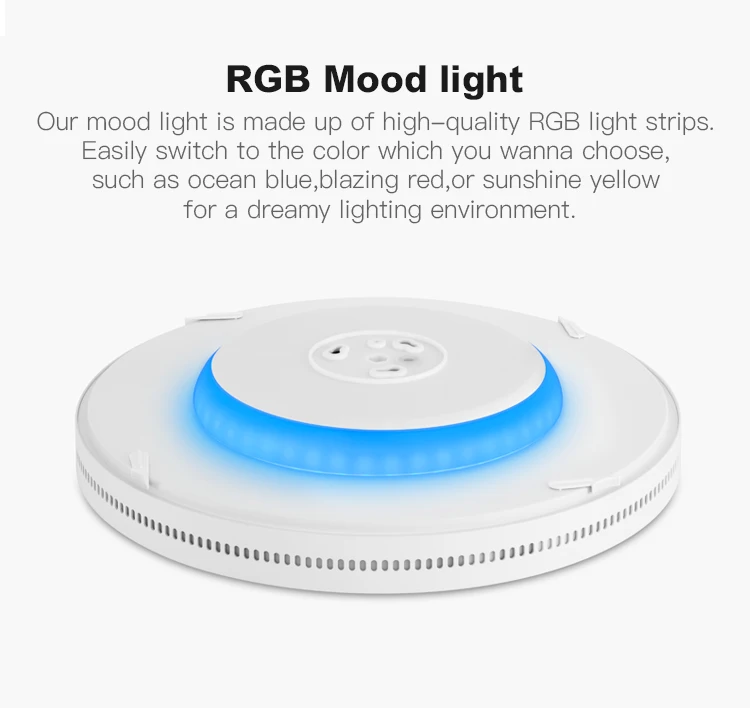 Умный светодиодный потолочный светильник 48 Вт 60 Вт RGB с затемнением цвета Wi-Fi приложение управление кухня спальня потолочный светильник