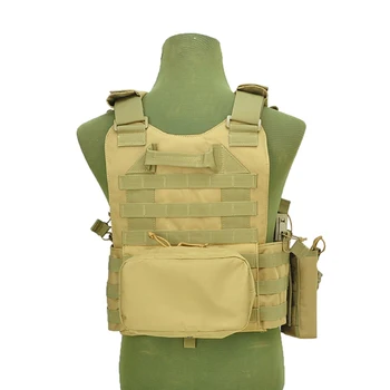 

Nylon Vest Adjustable Waterproof Breathable UV Protection Windproof And Sweatproof Magazine Bag Walkie-talkie Sports Vest Clothi