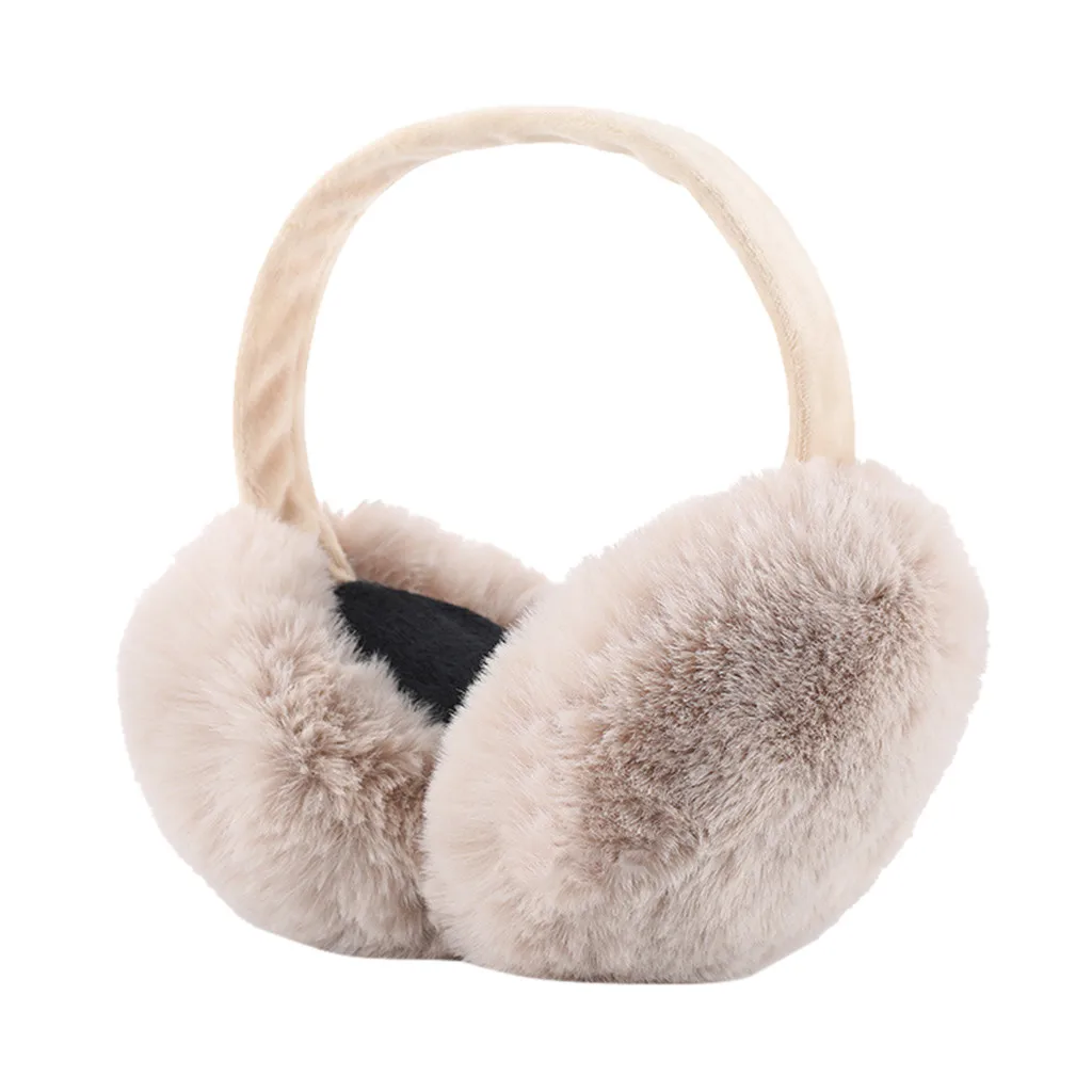 Women's Winter Earmuffs Warm Cute Ear Warmers Outdoor Foldable Earmuffs Ear Warmers cache oreille теплые уши наушники зимние#H