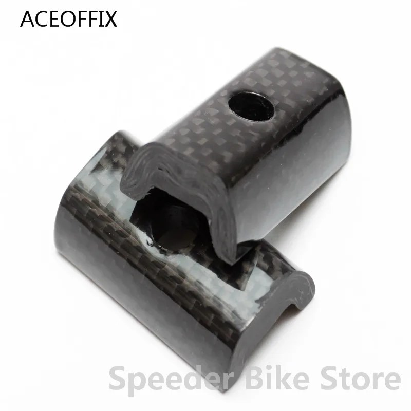 Aceoffix для Brompton складной велосипед уровень углерода ti сверхлегкие петлевые зажимы петля рычаги(Концевая гайка) Quick Release C Пряжка
