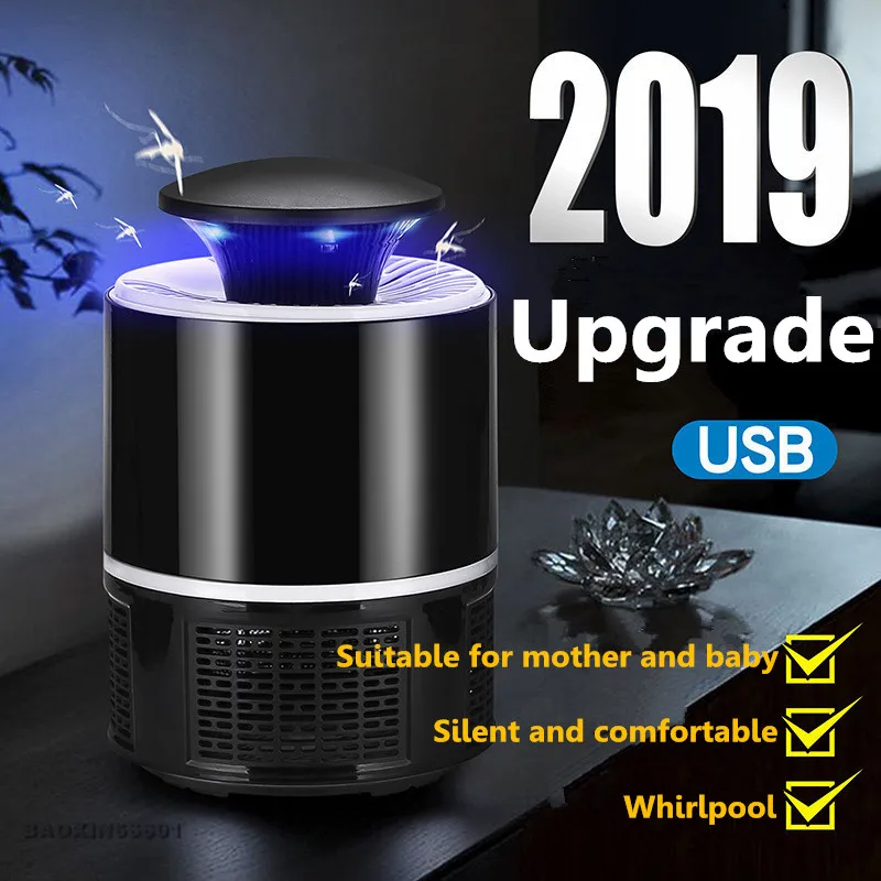 

2019 new mosquito lamp home usb photocatalyst fly repellent device LED mosquito killer mosquito lamp