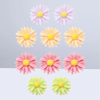 

10pcs Flower Push Pins Creative Decoration Pushpin Thumbtack Home School Supplies for Cork Board Map Photos Calendar