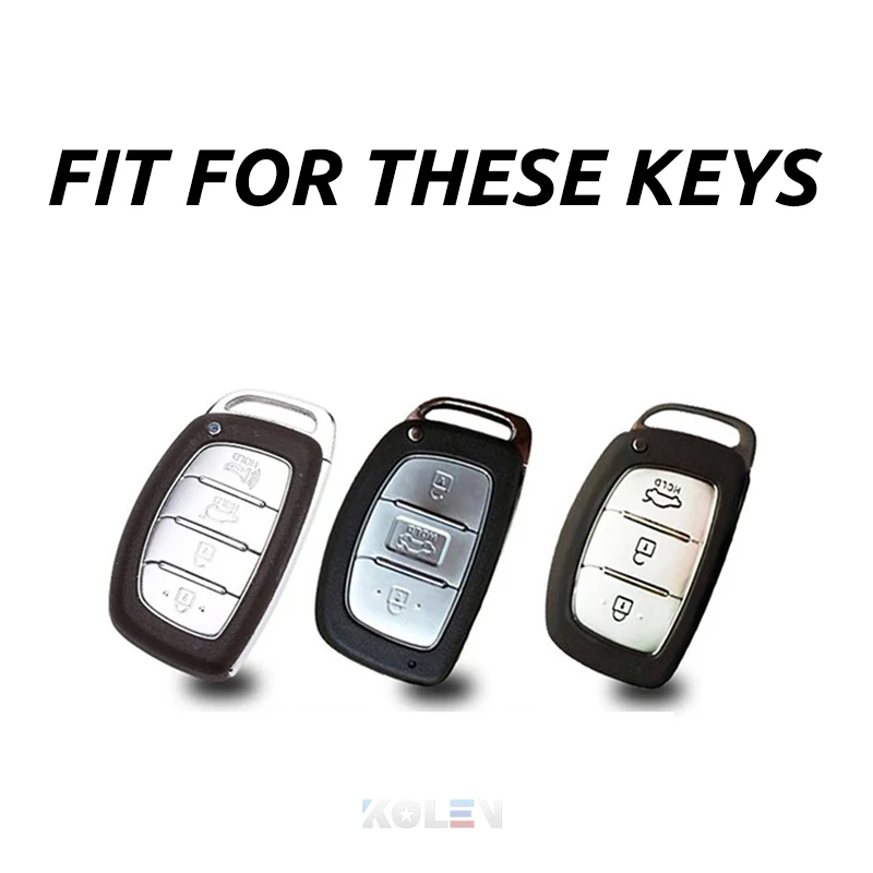 Soft TPU Car Key Case Cover Shell per Hyundai I10 I20 I30 Tucson Creta IX20 IX25 IX35 Sonata Verna Solaris Santa Elantra Mistra 6 Soft TPU Car Key Case Cover Shell per Hyundai I10 I20 I30 Tucson Creta IX20 IX25 IX35 Sonata Verna Solaris Santa Elantra Mistra - H7dd782d6fe384c53a9f28e3fd5cc4348d