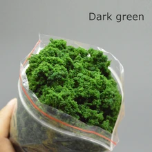 50 г модель зеленый материал кластерный порошок дерево темно-зеленый Хо Модель Дерево изготовление материала для диорама миниатюрный военный лес