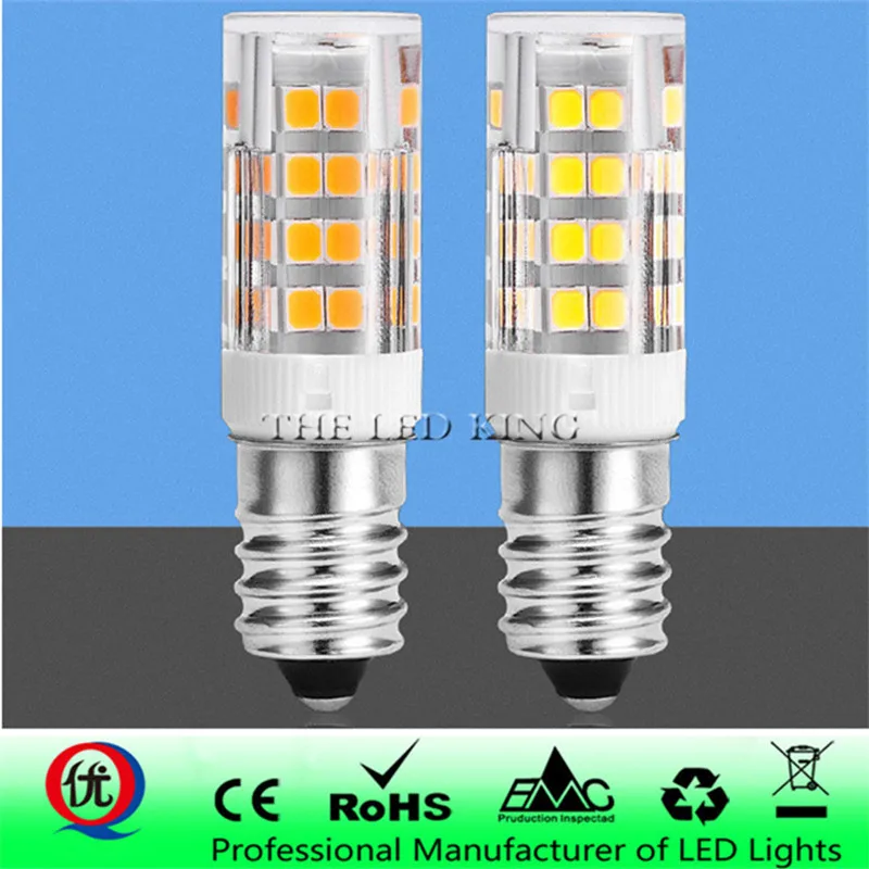 360 градусов галогенная E12/E14 33 шт. светодиодный светильник лампы 7W 220V SMD Керамика