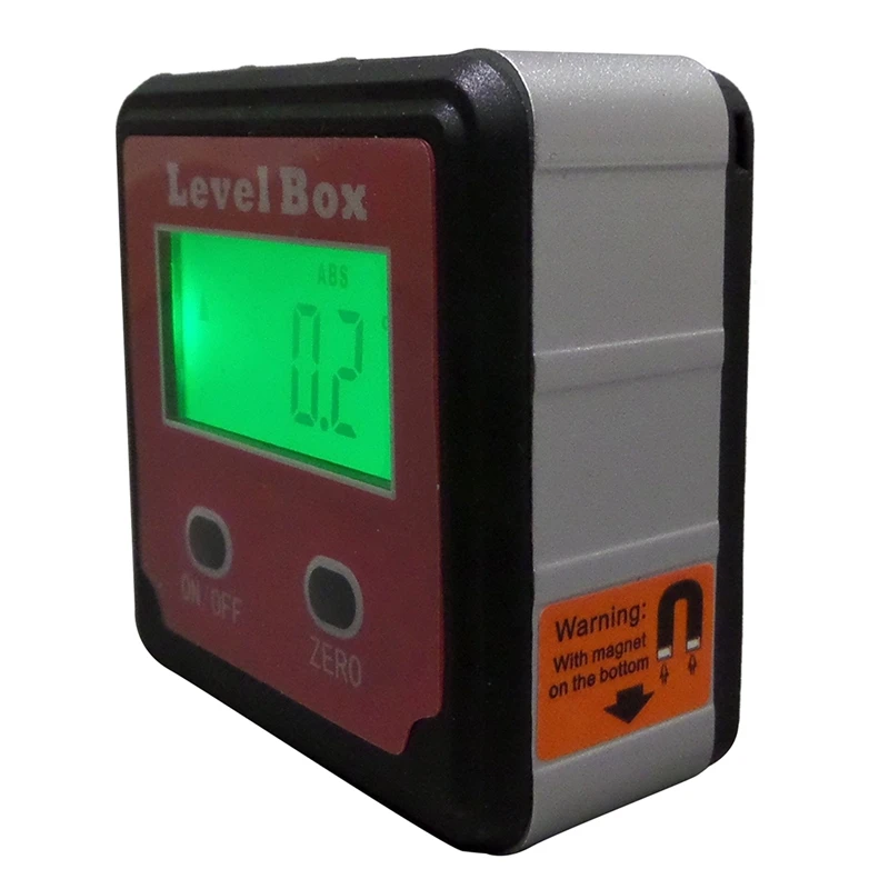  Magnetic Bubble Spirit Level Digital Angle Finder Gauge Protractor Inclinometer Bevel Box Plus Pouc