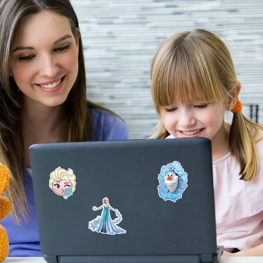 50 шт. стикер Frozen 2 s Принцесса Эльза граффити Замороженные наклейки для детей на