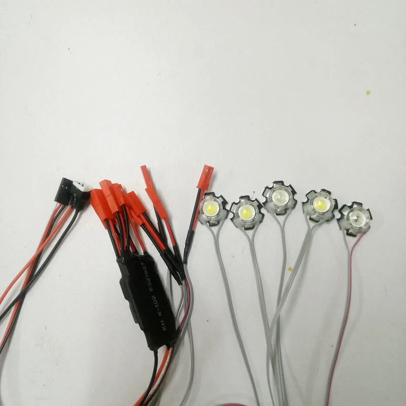 

1Set LED Strobe Light Flashing Bright Navigation Explosion-flashing Lamp 2S 3S 4S 5S 6S Lipo Parts for RC Aircraft FPV
