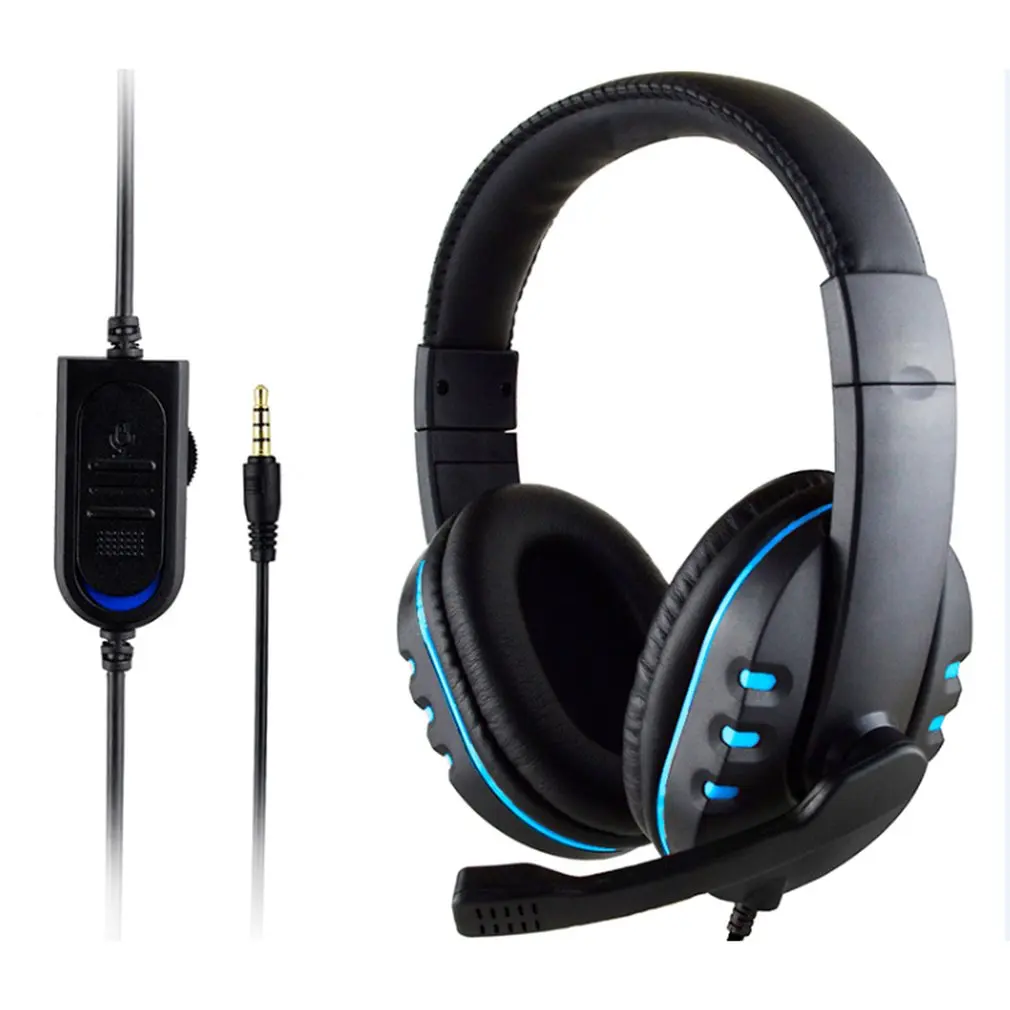 

Head-Mounted Large Earphone Game Wired Headset Game Headset Microphone Dedicated Universal Large Headphones