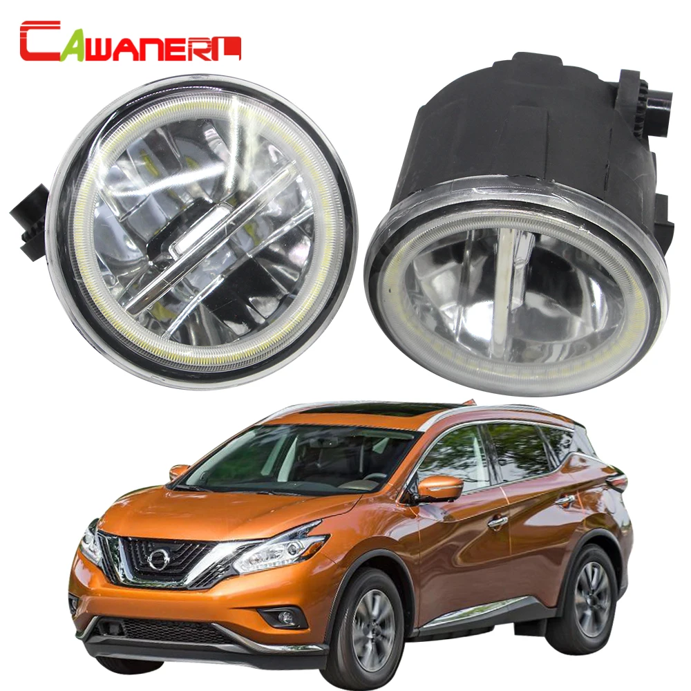 Cawanerl для Nissan Murano Z51 автомобиля H11 4000LM светодиодный лампы Противотуманные фары