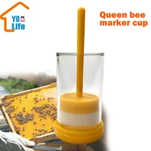 Queen Bee Marking Catcher маркер для бутылки Плунжер плюшевый инструмент пчеловод инструмент сад пчеловод королева ловушка для пчел queen Bee Bottle