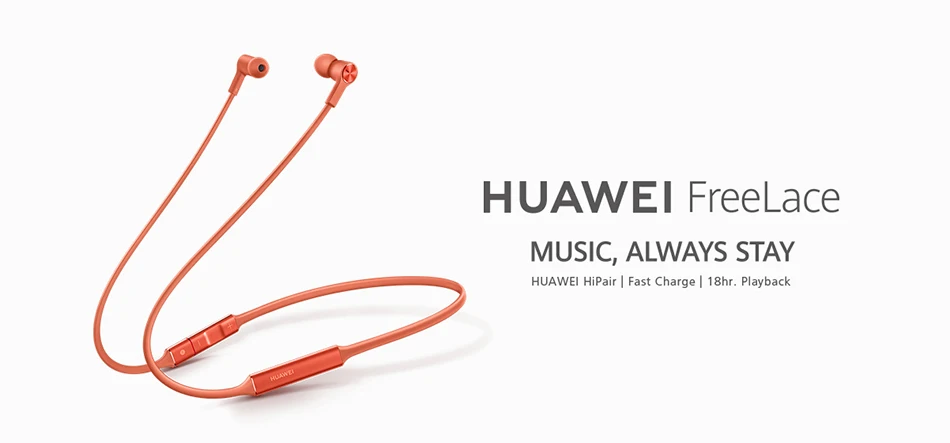 Huawei FreeLace Спортивные наушники Bluetooth 5,0 беспроводной для наушников, карты памяти кабель металлическая полость жидкий силикон магнитный переключатель