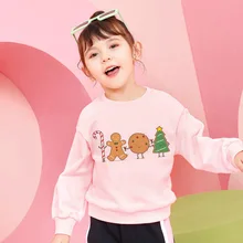 

Christmas Letters Latest Cute Toddler Sweatshirt Cartoon Anime Print Pattern Girls Clothes Casual Funny Clothing Printing