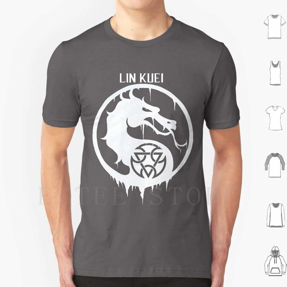 Mortal Kombat X-Lin Kuei T Shirt Uomo Cotone 6Xl Mortal Kombat Mortal Kombat Mkx Lin Kuei Sub Zero