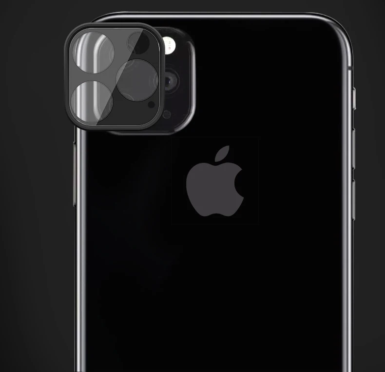100 шт полное покрытие против царапин объектив камеры закаленное стекло для iPhone 11 Pro Max металлическое стекло защитная темно-зеленая пленка