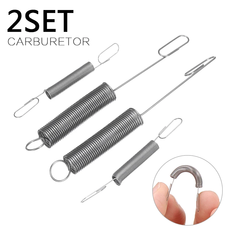 

4Pcs Carburetor Spring Lawn Mower Regulator Carburetor Spring For Garden Tools Accessories