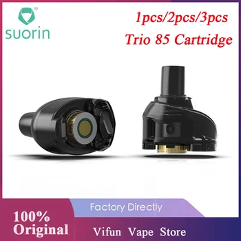 

1-3pcs Original Suorin Trio 85 Cartridge Pod for Suorin Trio 85 Kit with 5ml Capacity & Replaceable Coil System E-cig vaporizer