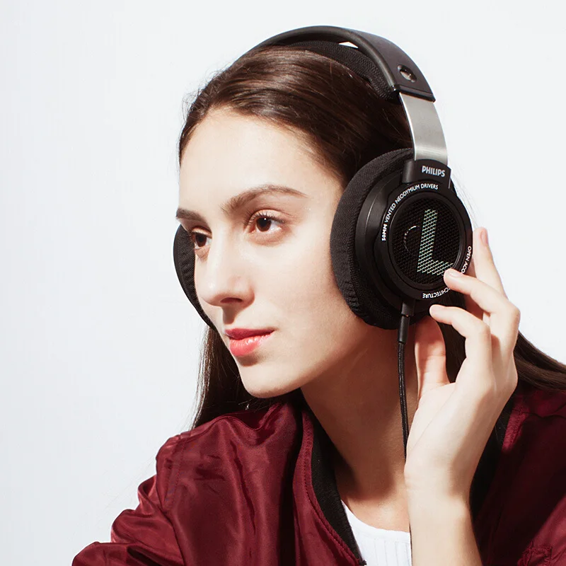 Philips SHP9500 профессиональные наушники с длинным проводом 3 м шумоподавление