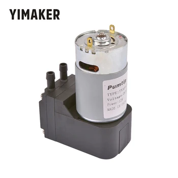 

YIMAKER 1pcs Miniature Electric Diaphragm Vacuum Pump 12V 12W 10L/min Circulation Pumps Household Air Pumping