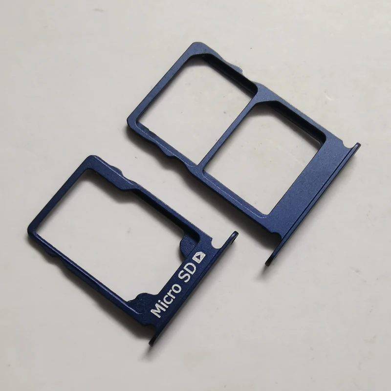 Blue Держатель лотка для sim-карты для nokia 3,1 3() TA-1049 TA-1057 TA-1063 TA-1070 TA-1074 TA-sim-карта памяти SD заменитель адаптера - Цвет: Blue