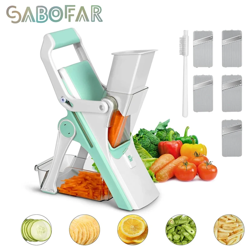 

5-in-1 vegetable cutter slicer multifunctional veggie chopper slicermandolin chopper meat chopper kitchen accessories для кухни