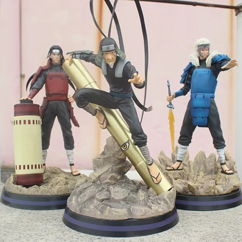 

Anime Uzumaki Naruto Hatake GK Statue Shodai Hokage Tsunade Kakashi PVC Action Figure Figurines Model Toy B19