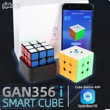 GAN356 i Magnetic Magic Speed Cube 3x3x3 GAN356i Cube Station App GAN 356i Magnets Online Competition Cubes GAN 356