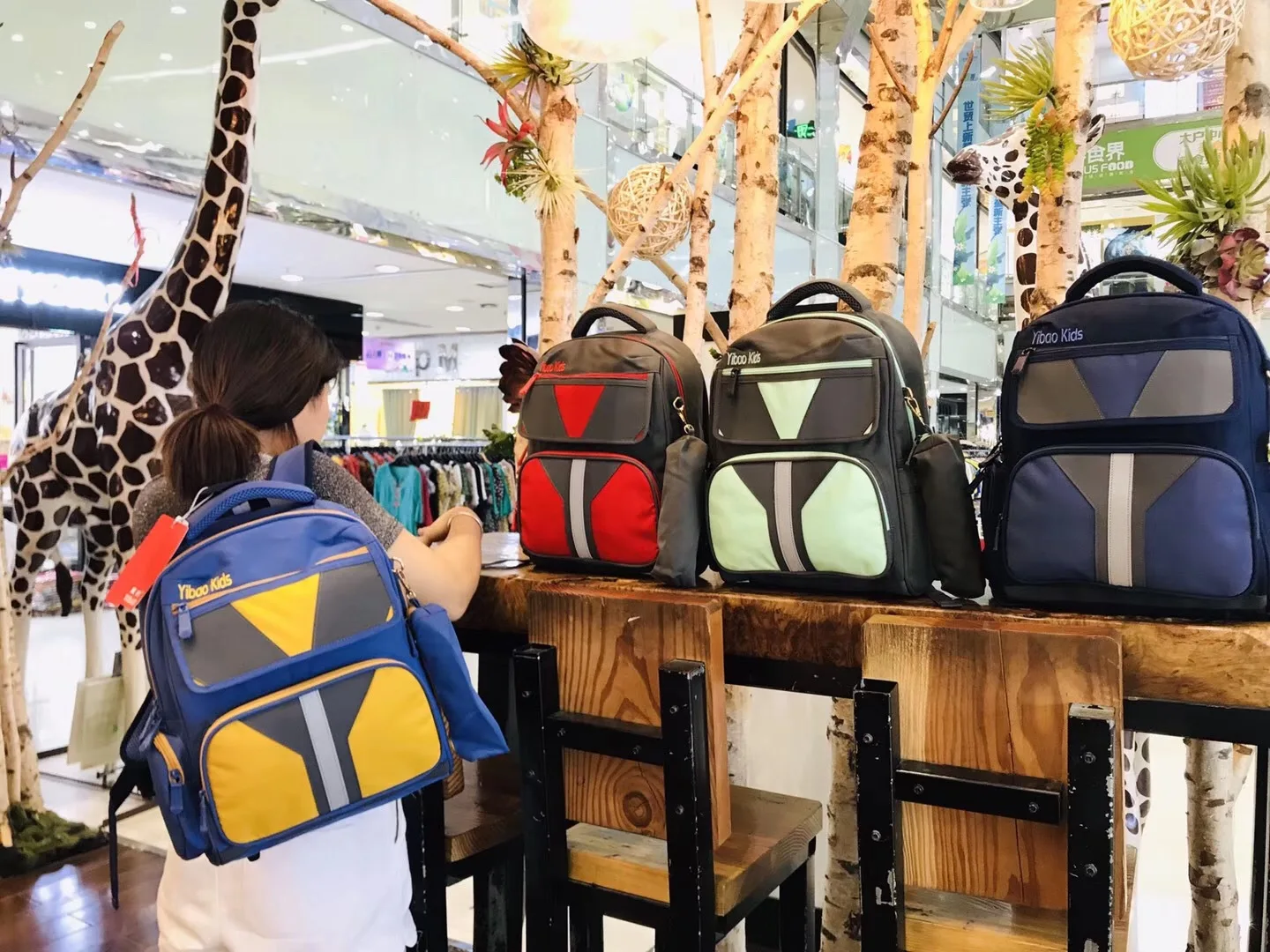 

Impreza New Style Schoolbag for Elementary School Students Large Size Boy Girl'S 2-6 Grade Burden Relieving Backpack 8-12-Year-O