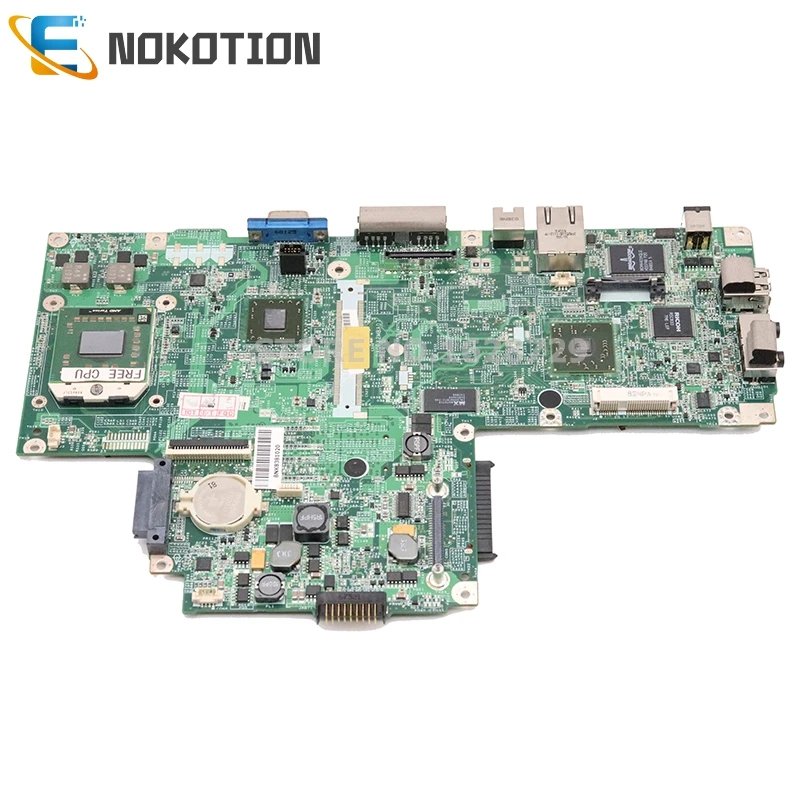 NOKOTION материнская плата для ноутбука Dell inspiron 1501 CN-0UW953 0UW953 UW953 основная плата DDR2 разъем S1 Бесплатный процессор